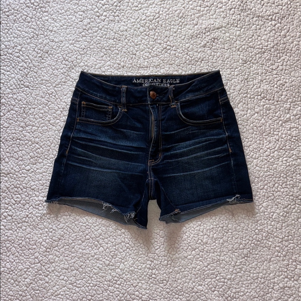 American Eagle Outfitters Indigo Jean Shorts - Picture 3 of 13